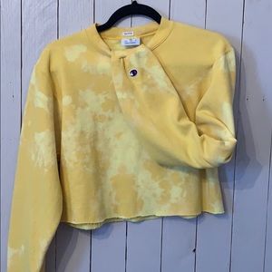 Champion yellow sweater